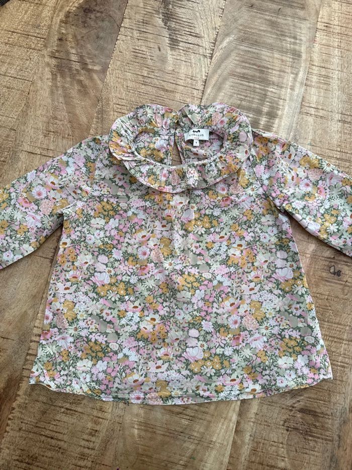 Blouse liberty cyrillus 4 ans