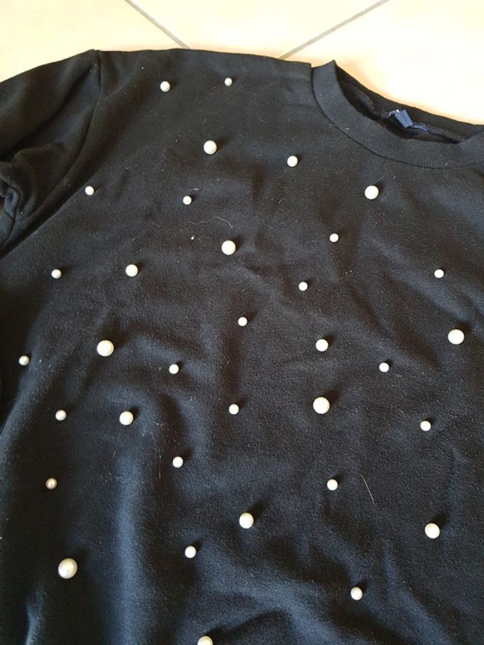Pull avec perles - photo numéro 2