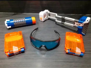 Nerf lot accessoires