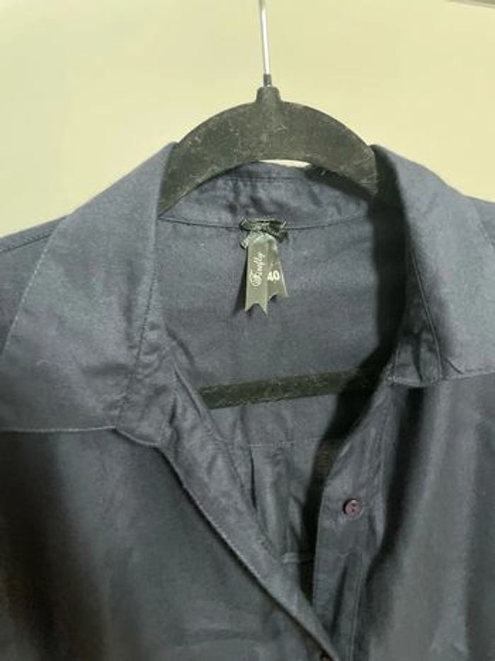 Chemise bleu marine - photo numéro 3