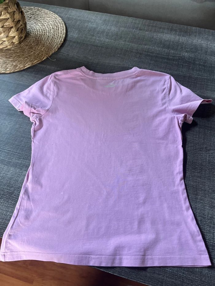 T-shirt manches courtes, marque puma taille 40 - photo numéro 2