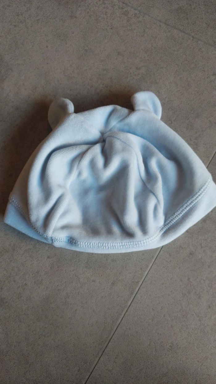 Bonnet bleu ciel petit bateau 3 mois - photo numéro 5