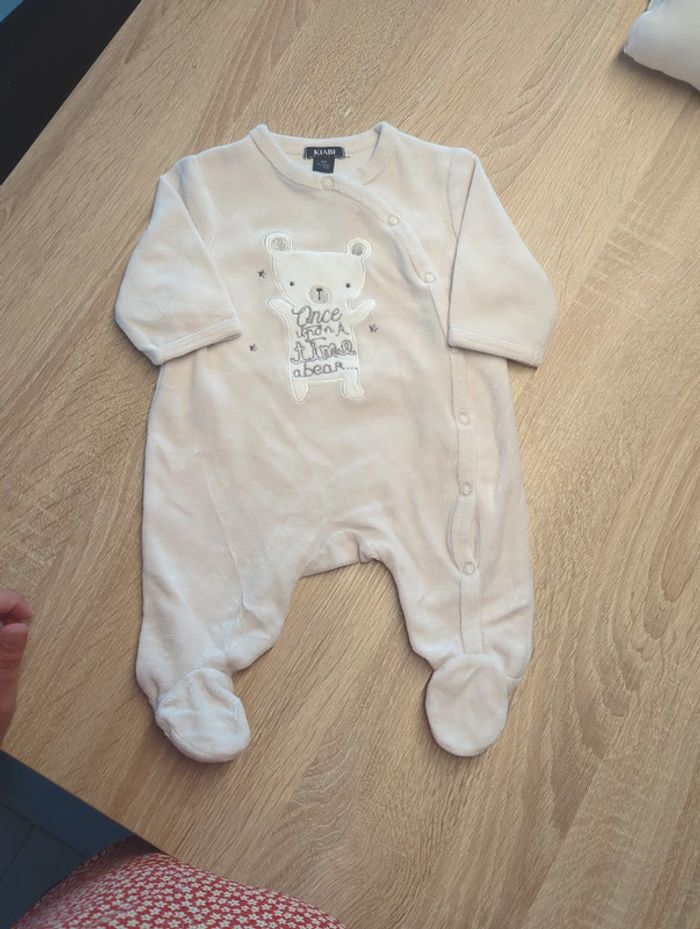 Pyjama velours Kiabi