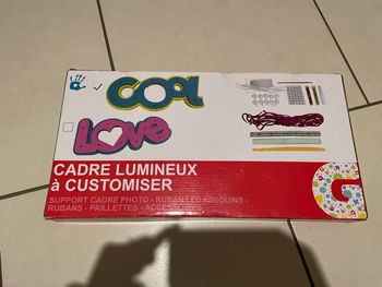 Cadre lumineux à customiser