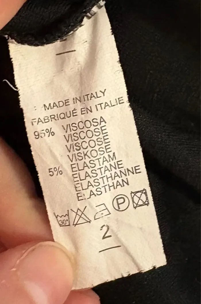 Robe blanche et noir - photo numéro 4
