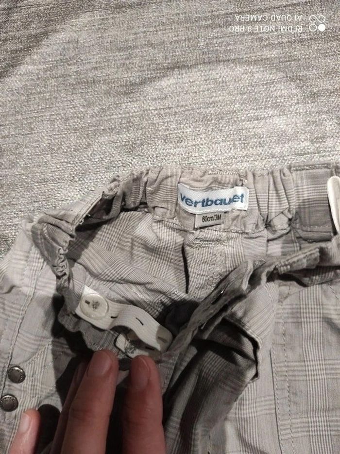 Short Verbaudet 3 mois 60 cm - photo numéro 2