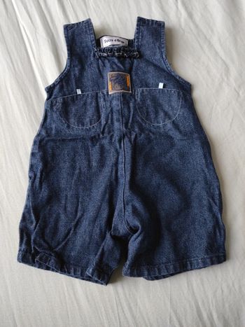 Salopette jean T6M sucre d'orge