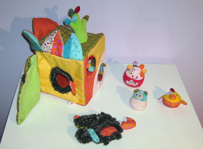 Maison en tissu : Loup y es-tu ? - Ebulobo - 9 mois - photo numéro 6