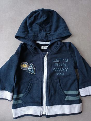 Gilet zippé IKKS 12 mois