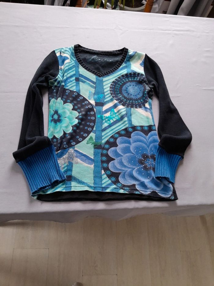 Pull desigual vintage - photo numéro 5