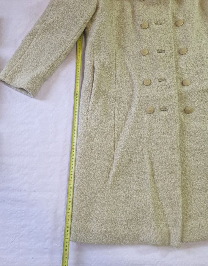 Manteau long  , hiver  , femme , teddy  , Valbère  , vintage  , taille M - photo numéro 6