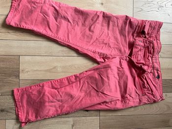 Pantalon court rose