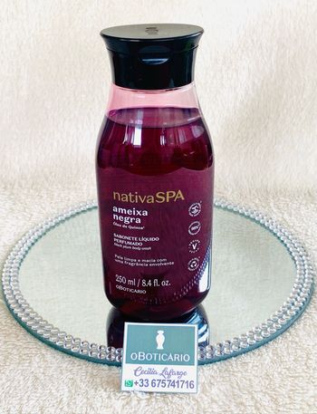 Jabón líquido perfumado Nativa Spa Ameixa Negra OBoticario