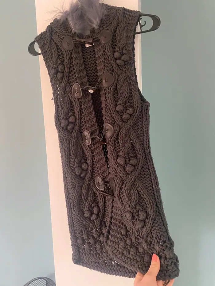 Gilet long sans manches - photo numéro 2