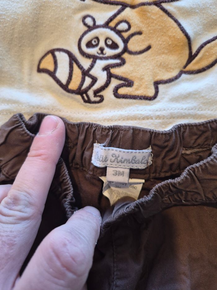 Ensemble pantalon pull castor - photo numéro 3