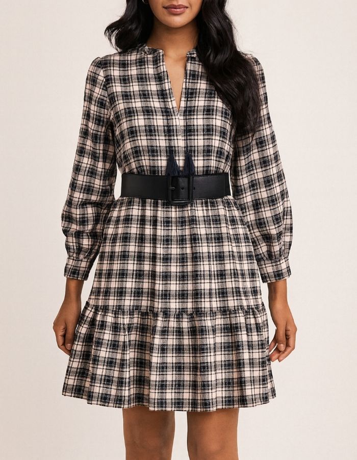 Robe noire et beige la fée maraboutée - photo numéro 2