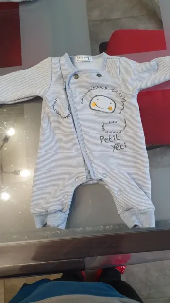 Combinaison garçon 1 mois