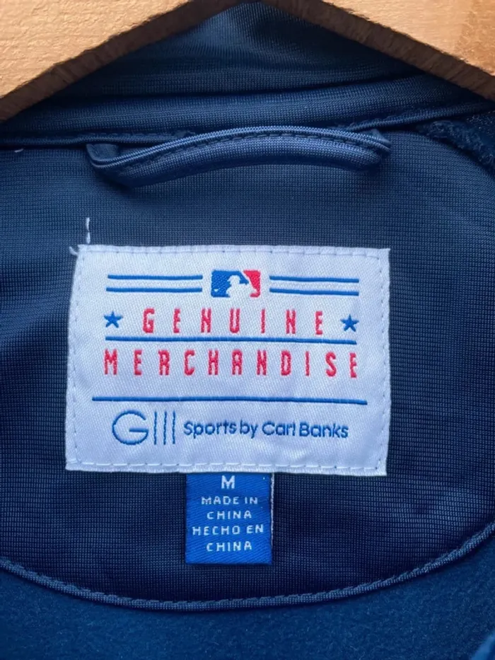 MLB Sports Milwaukee Brewers Genuine Merchandise Baseball track jacket Mens M - photo numéro 3