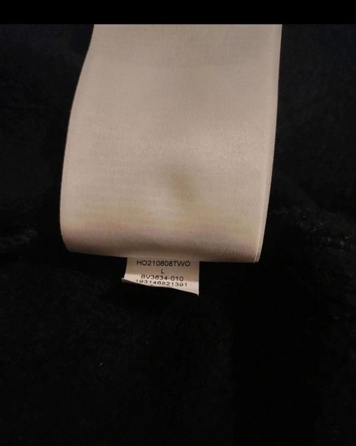 Gilet/zip/ Sweat à capuche Nike noir logo brodé blanc - photo numéro 7