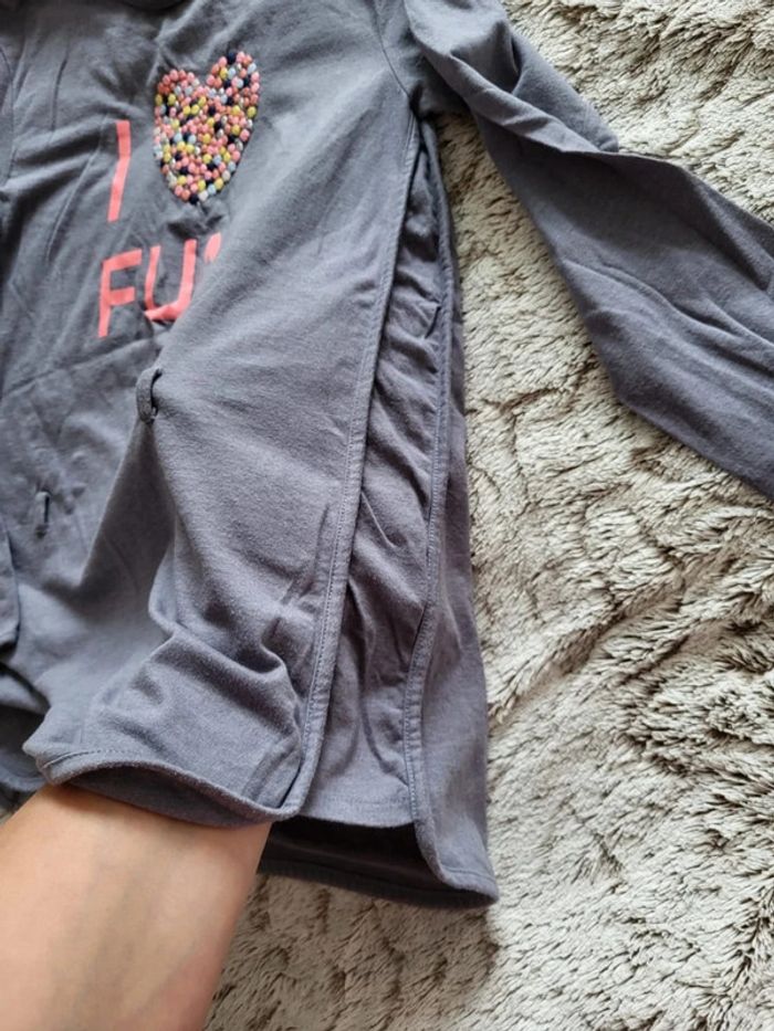 Tee shirt manches longues 10 ans Tape à l'œil I 🩷 Fun - photo numéro 4