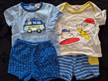 Lot 2 pyjamas shorts