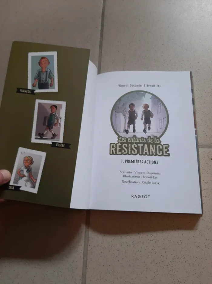 Livre les enfants de la résistance tome 1 - photo numéro 2