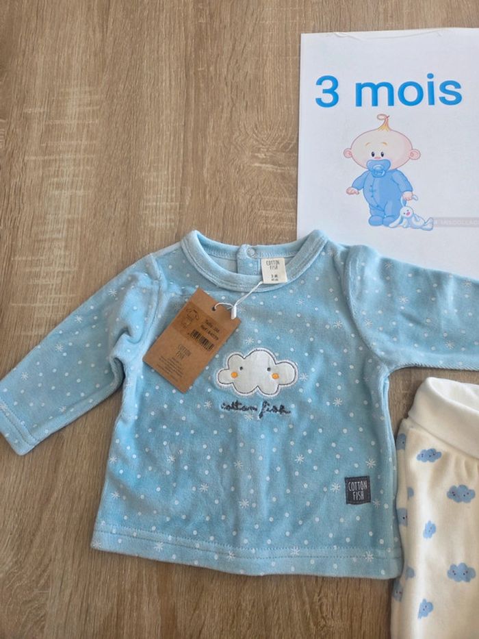 Pyjama 3m cotton fish - photo numéro 2