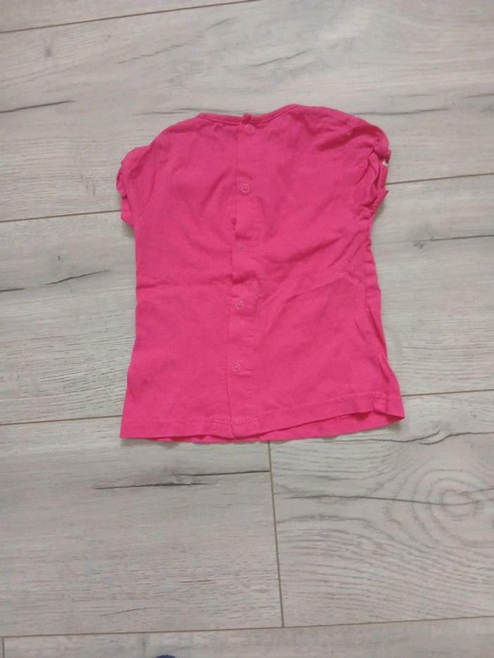 T-shirt manches courtes ~ Kiabi ~ 6mois (63-69cm/8kg) - photo numéro 2