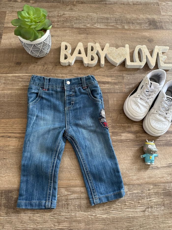 - Jeans Mes petits cailloux - 12 mois - Très bon état