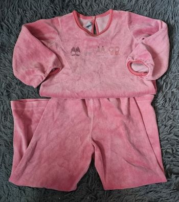 Ensemble pyjama rose 4ans