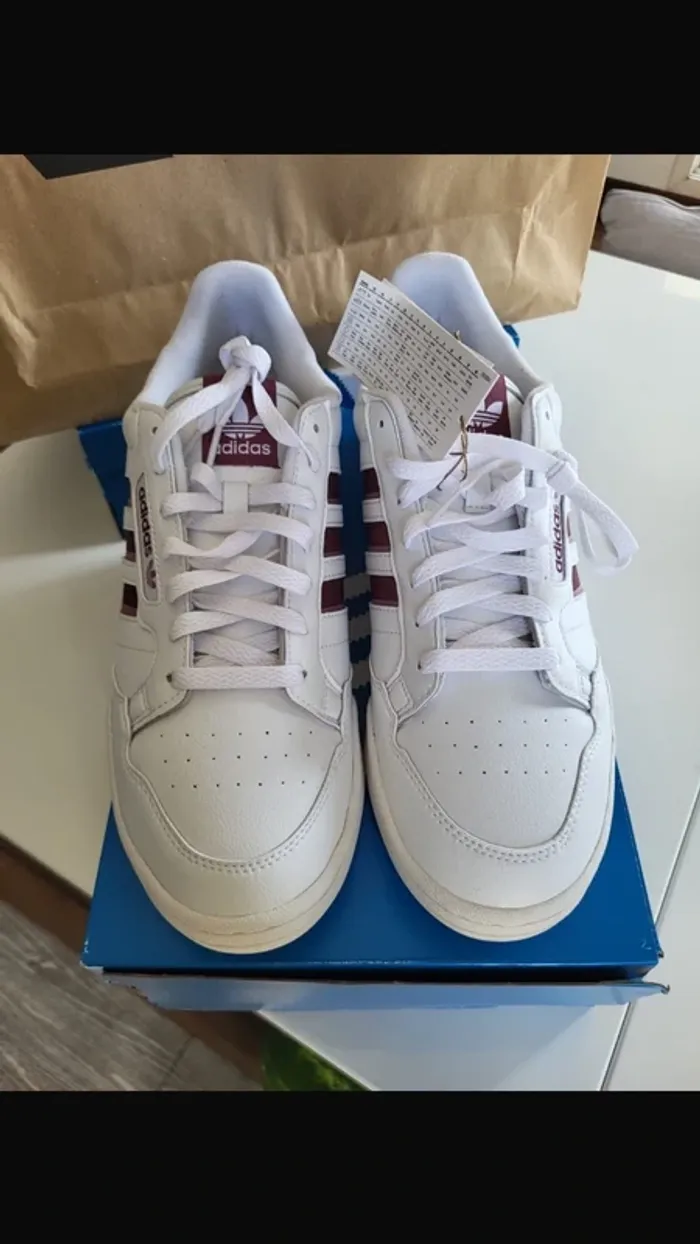 Basket Adidas Continental 80 Stripes taille 47 1/3 - photo numéro 5