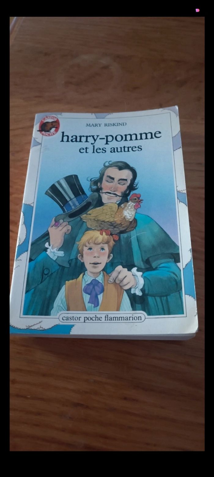 Livre harry-pomme et les autres