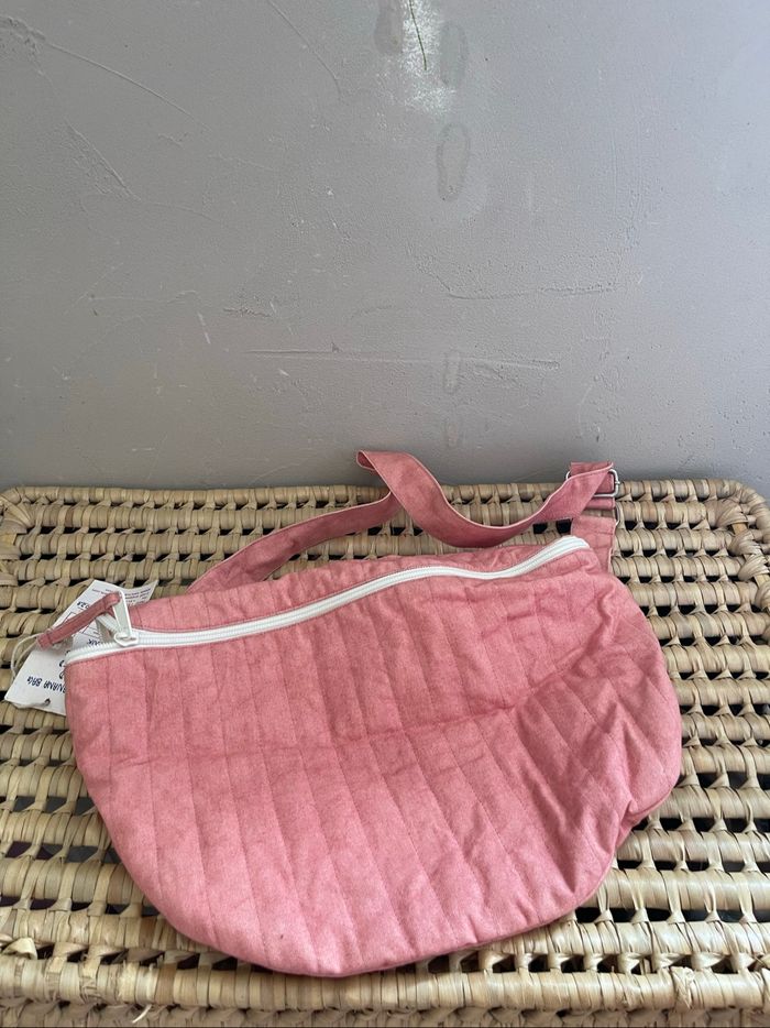 Sac banane rose thé - Neuf