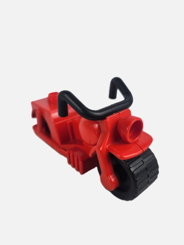 Lego Duplo Moto - Rouge Vintage - 10 cm