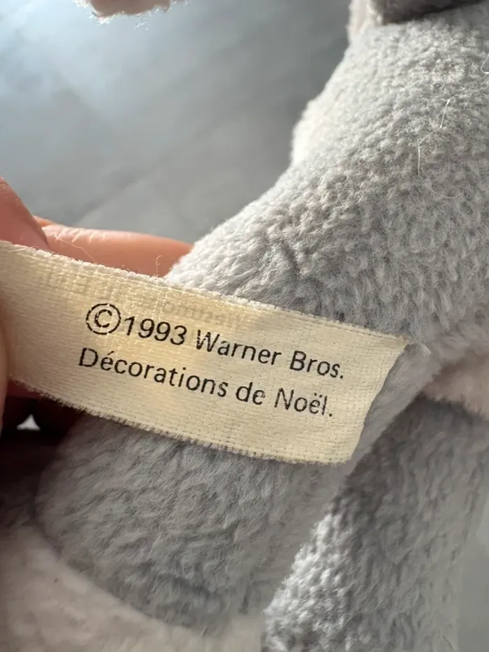 Peluche Bugs Bunny Warner bros de 1993 - photo numéro 3