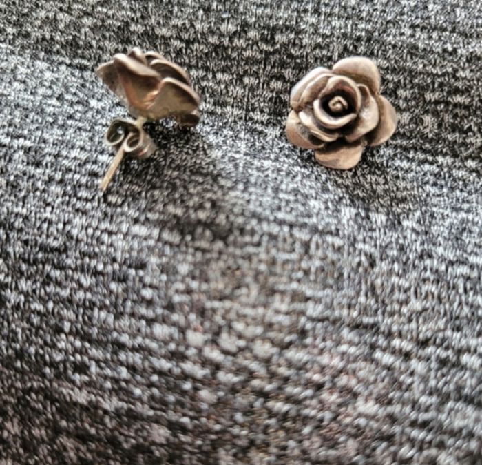 Boucles d'oreilles en argent - photo numéro 5