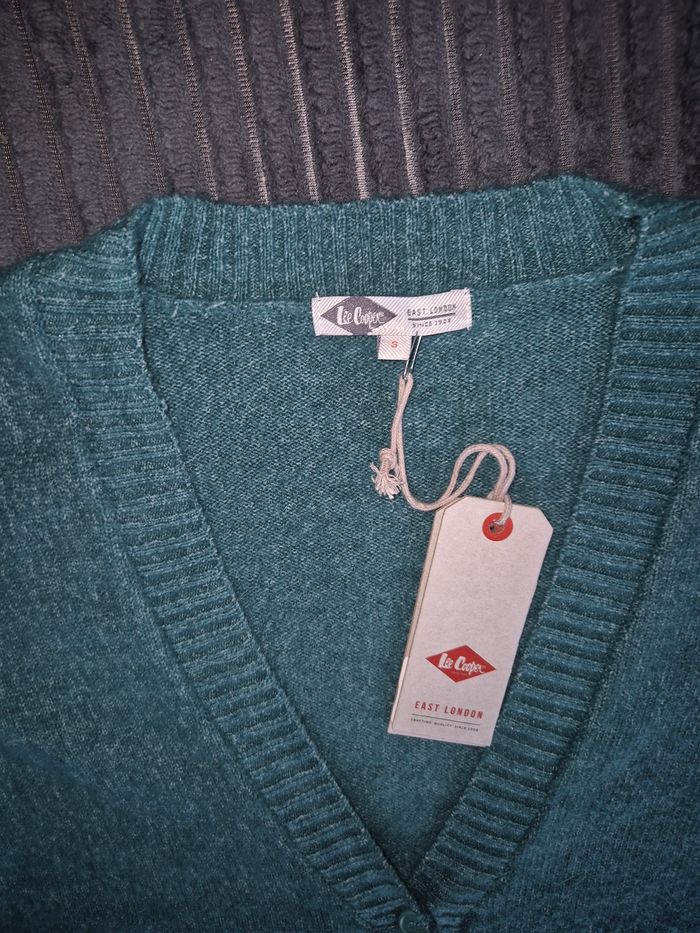 Cardigan vert - photo numéro 3