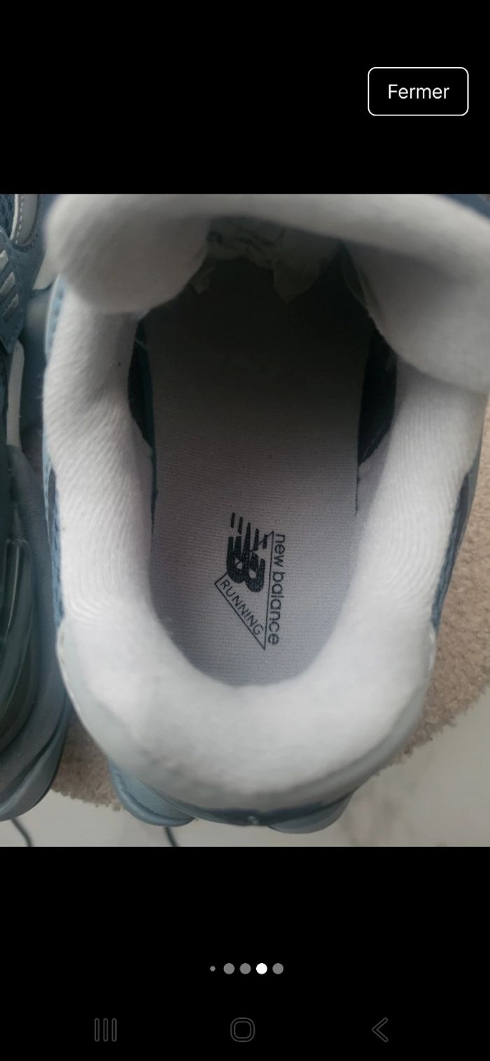 Basket running New balance abzorb 9060 bleu et gris - photo numéro 8