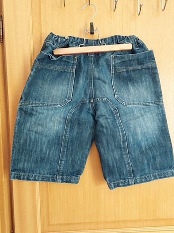 Short en jeans