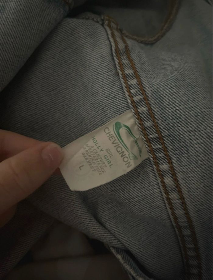 veste en jean chevignon - photo numéro 6