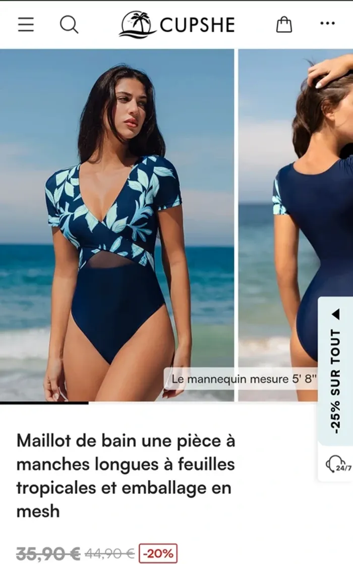 Maillot de bain Cupshe - photo numéro 4