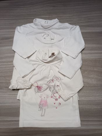 Lot de 3 hauts T3mois