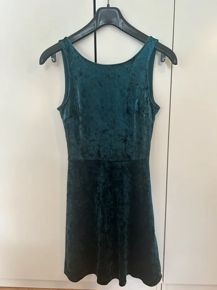 Robe velour panné