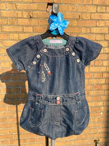 Robe en jean 6 mois Gémo
