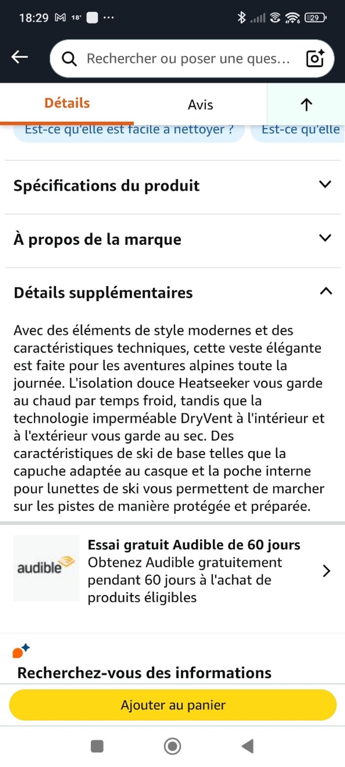 Veste the North face descendit taille S - photo numéro 10