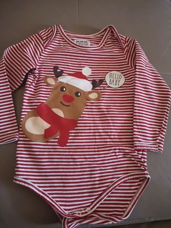 Body rennes de Noël 2 ans 🎄