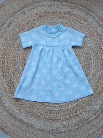 Robe manches courtes 12 mois