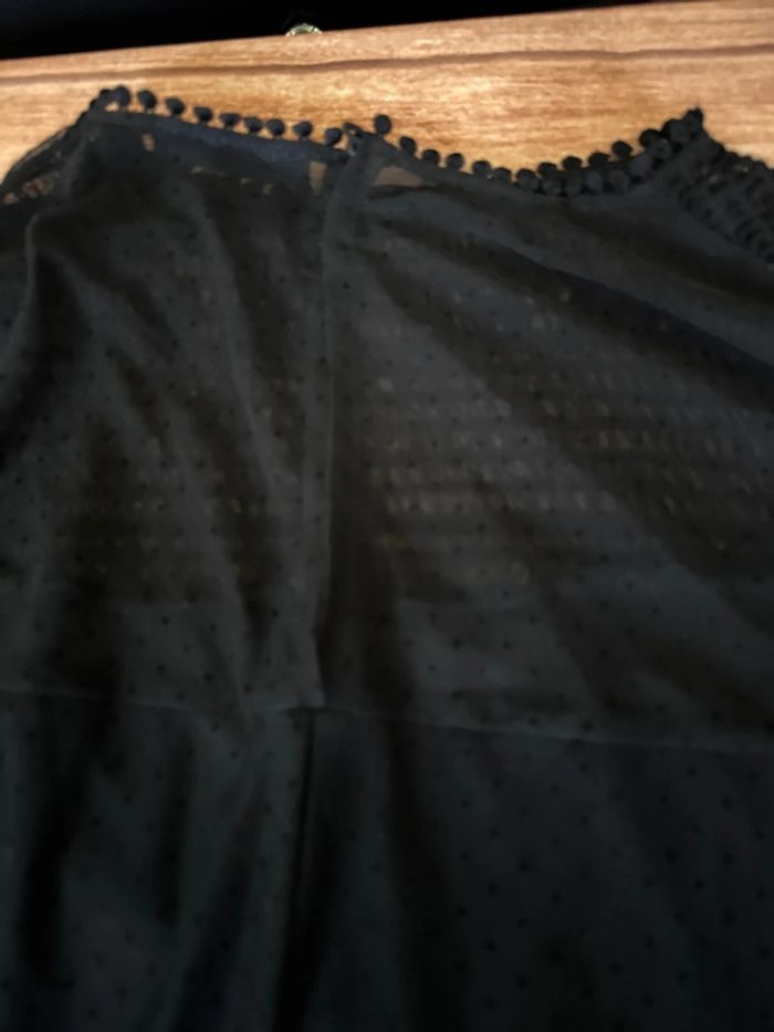 Blouse tunique doublé transparente femme grande taille - photo numéro 7