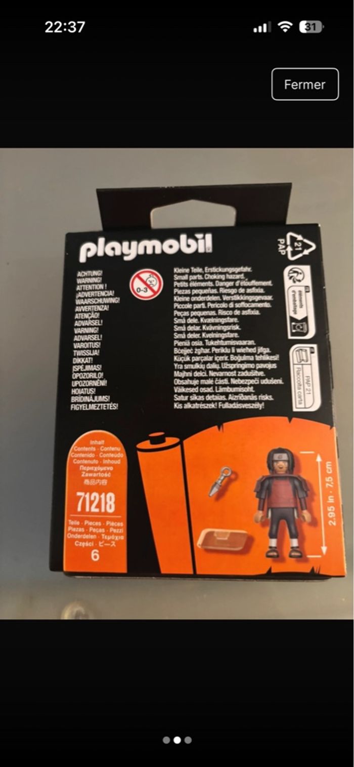 Playmobil Naruto Shippuden - Hashirama 71218 - photo numéro 2