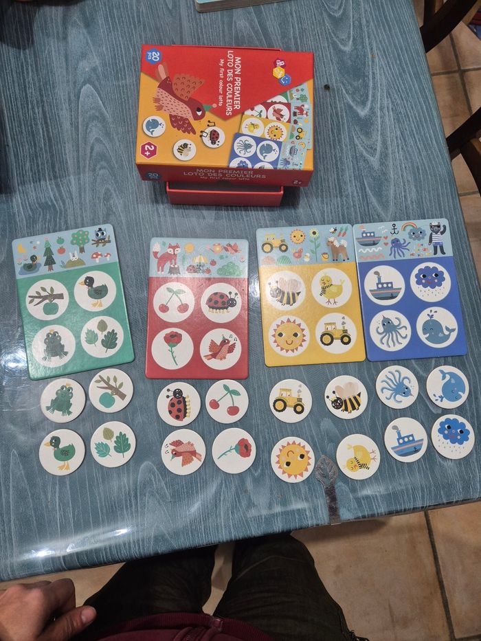 Puzzle d'association et loto des couleurs. - photo numéro 8